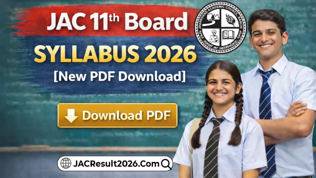 JAC 11th Board Syllabus 2026